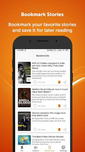 StoryPie - Stories and Facts app screenshot 4