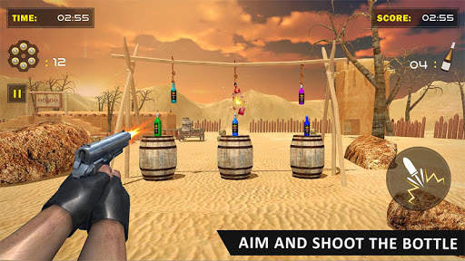 Estremo Bottiglia Tiro Gioco: Giochi gratuiti 2019 screenshot 3