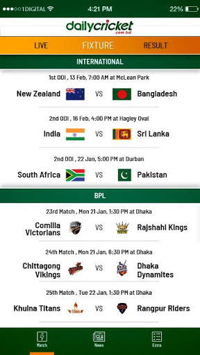 Daily Cricket screenshot 2