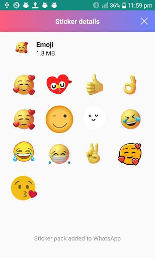 Animated Sticker Ready for WhatsApp WAStickerApps screenshot 5