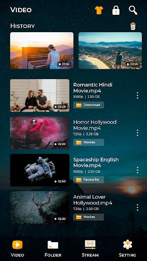 Movie Video Player screenshot 2