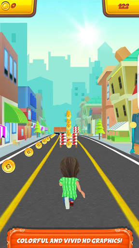 Kids Subway Run : 3D Runner screenshot 2