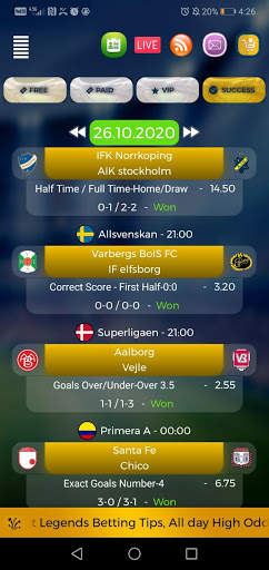 Bet Legends Betting Tips - Daily High Odds screenshot 11