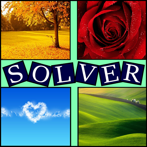Four Pic One Word Solver icon