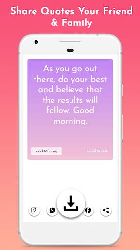 Good Morning Sticker and Quotes for WA screenshot 5