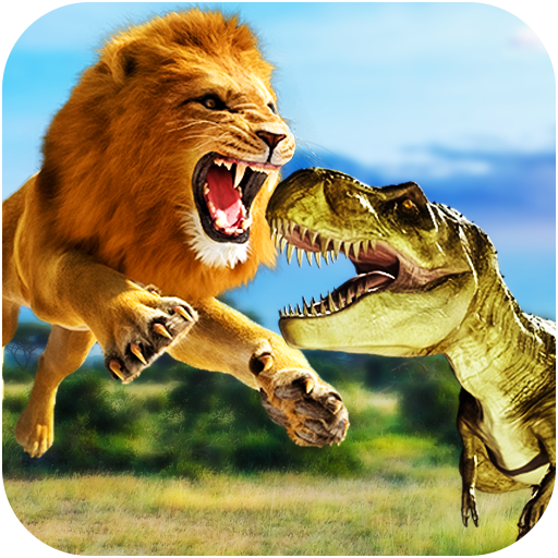Ultimate Lion vs Dinosaur: Wild Adventure icon