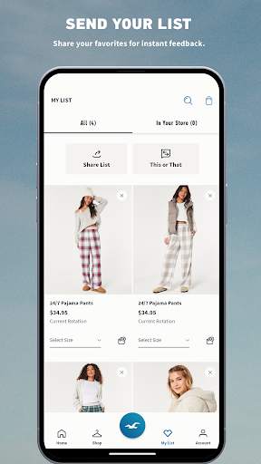 Hollister Co. скриншот 3