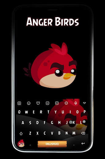 Anger Bird Keyboard स्क्रीनशॉट 2