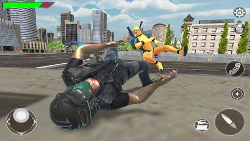 Super Rope Hero Gangster - Grand Crime City Game screenshot 3