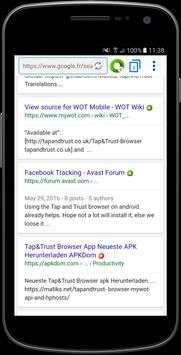 Tap&Trust Browser screenshot 2