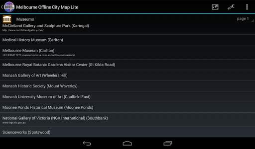 Melbourne Offline City Map screenshot 11