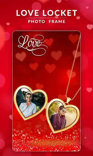 Love Locket Photo Frame - Locket Photo Frame screenshot 1