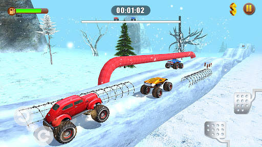Karayolu Canavar Kamyon Sürüş screenshot 1