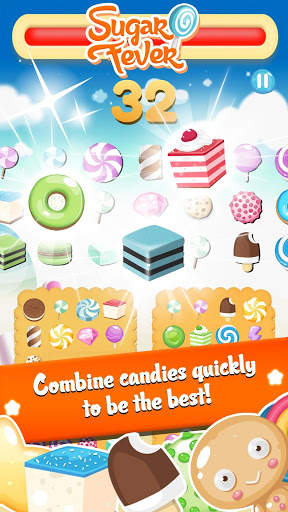 Sugar Fever - Candy Match скриншот 1