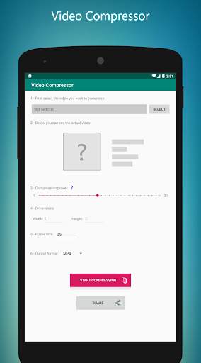 Video Compressor - Reduce Video Size screenshot 1