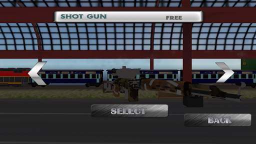 Car and Train Zombie Shooting Adventure Runner screenshot 3