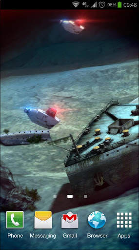 Titanic 3D Free live wallpaper screenshot 2