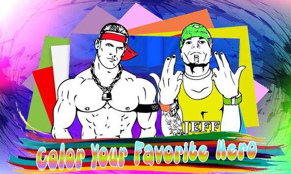 How To Color WWE Championship स्क्रीनशॉट 1