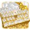 Gold diamond keyboard 10001012