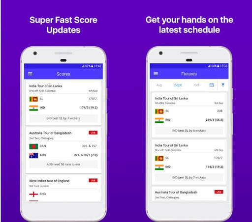 Live Cricket Fans screenshot 1