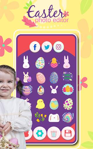 Easter Sunday Bunny Photo Editor screenshot 1