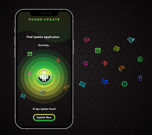 Phone update screenshot 1