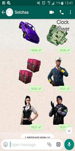 Stickers FF 2020 screenshot 3