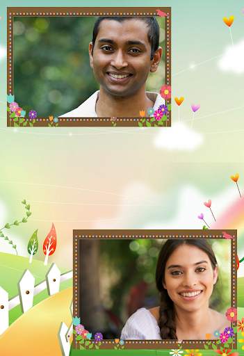 Kids Dual Photo Frame Album Creator screenshot 1