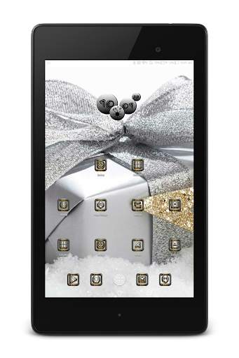 SilverGold 3D Icon CM&Launcher screenshot 12