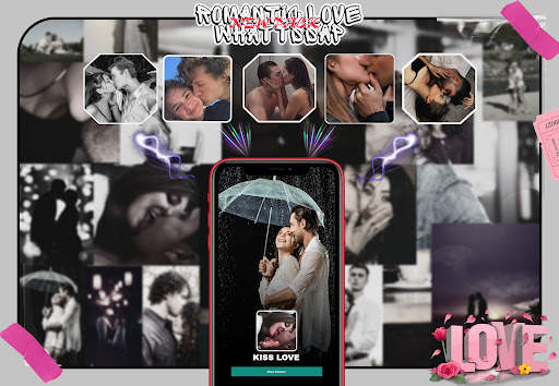 Romantic Kiss Stickers for WA screenshot 1