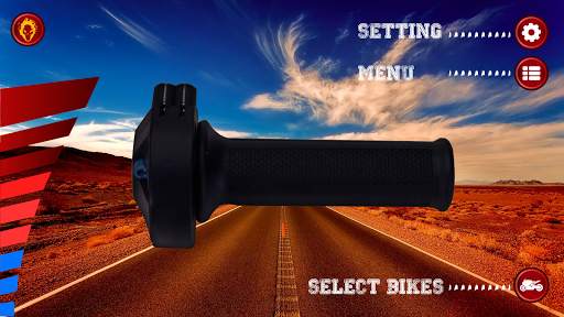Moto throttle Simulator Free screenshot 1