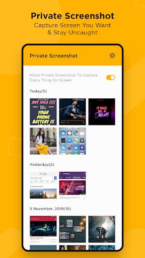Screenshot App : Private Screenshot screenshot 3
