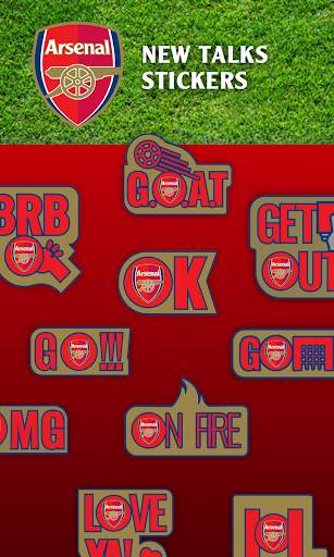 Official Arsenal FC Keyboard screenshot 3