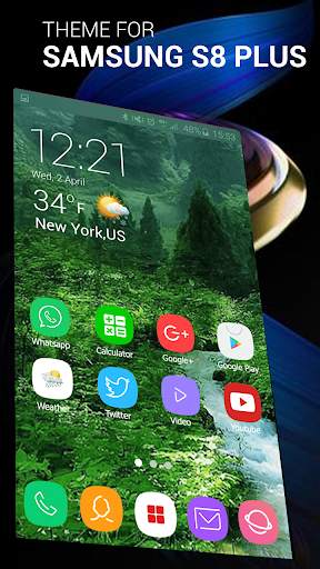 Theme for Samsung S8 Plus, Launcher for Galaxy s8 screenshot 5