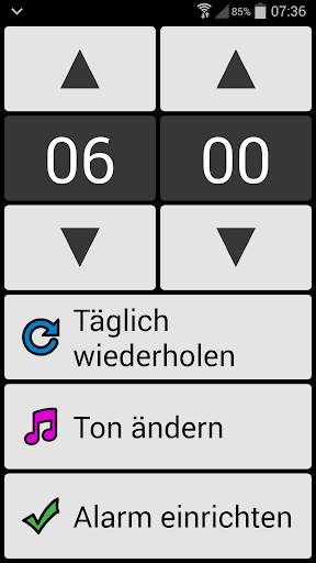 BIG Alarm screenshot 2