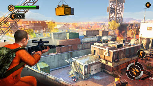 US Prisoner Escape Free Shooting Games screenshot 4
