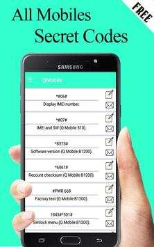 All Mobiles Secret Codes 2019 скриншот 1