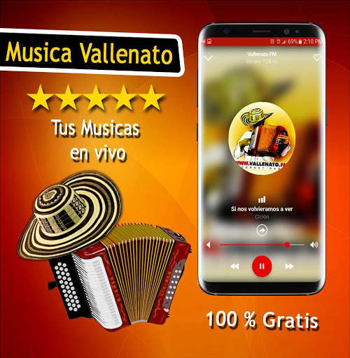 Musica Vallenatos Free screenshot 4