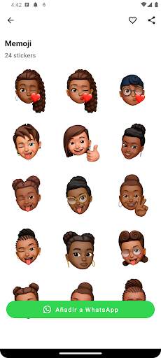 Figurinhas para WASticker screenshot 4