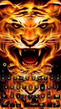 Frie Flaming Tiger Keyboard screenshot 3