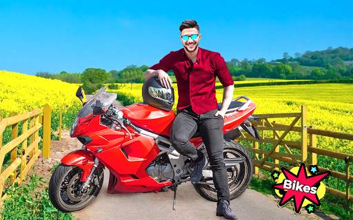 Bikers - Men Women Bike Photo Editor Future Trends screenshot 4