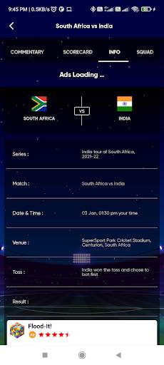 Live Cricket Scores - Live Tv screenshot 4