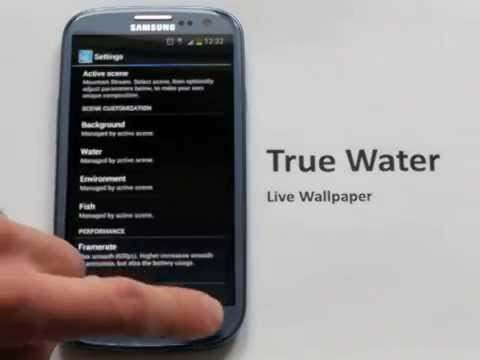 True Water Free Live Wallpaper screenshot 1