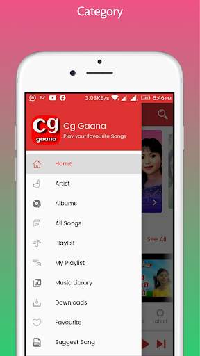 CgGaana - Online Chhattishgarhi Mp3 Music App screenshot 2