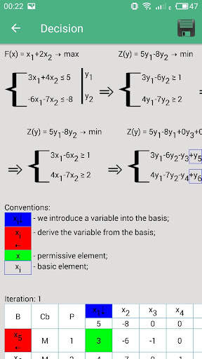 Dual Simplex screenshot 5