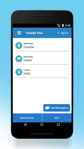Canada Visa Online screenshot 2