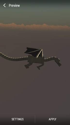 Ender Dragon Live Wallpaper screenshot 1