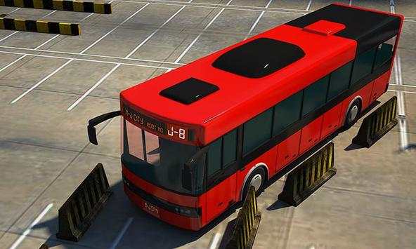Town Coach Bus Parking Simulator Drive screenshot 1