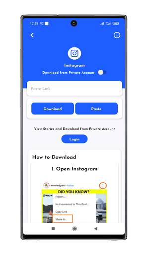 Downloader for Instagram Save Videos & Photos Fast screenshot 5