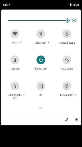Screen Off 8 تصوير الشاشة